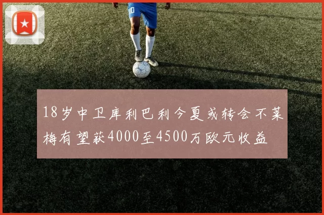 18岁中卫库利巴利今夏或转会不莱梅有望获4000至4500万欧元收益